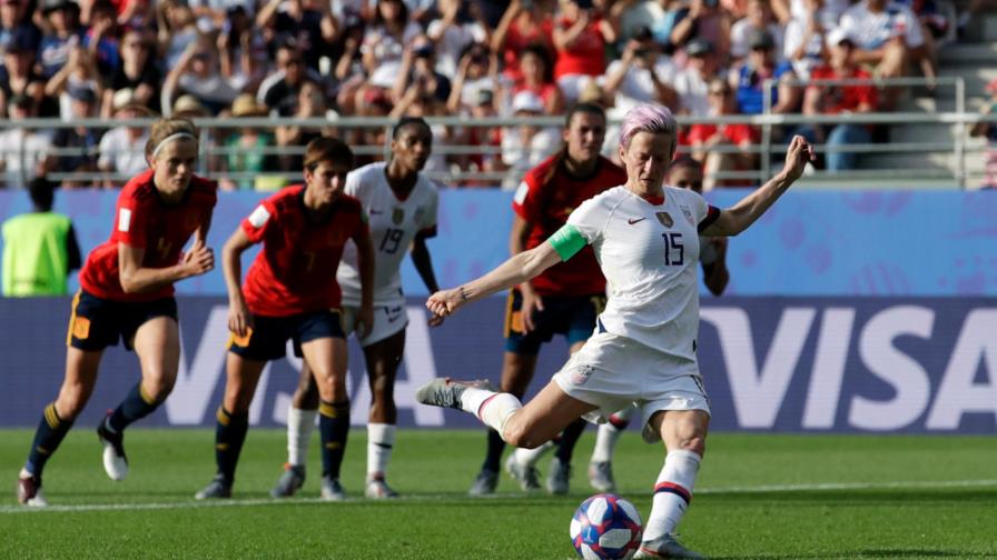 La futbolista estadounidense Rapinoe es criticada por Trump tras comentarios