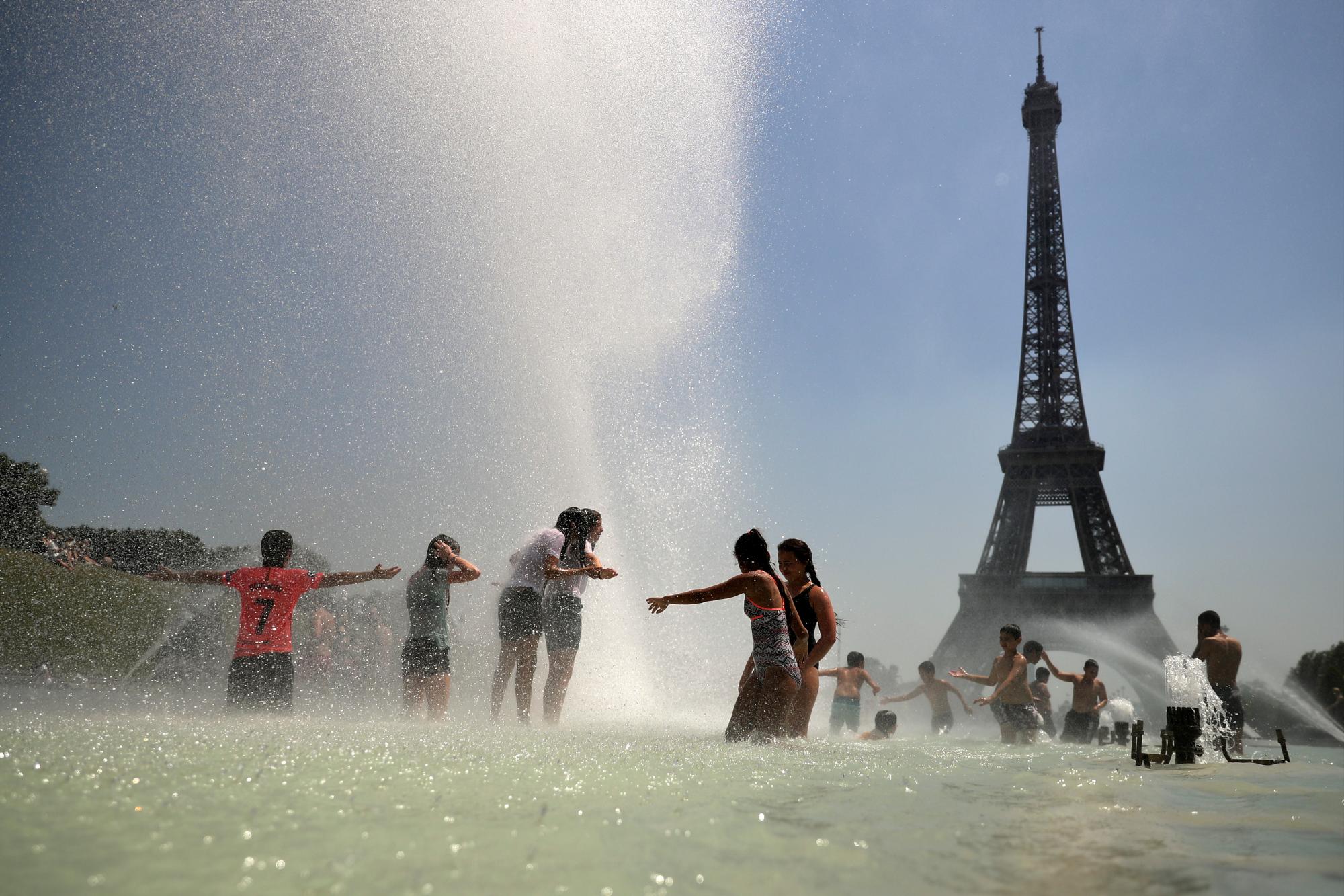 La ola de calor en Europa
En imágenes