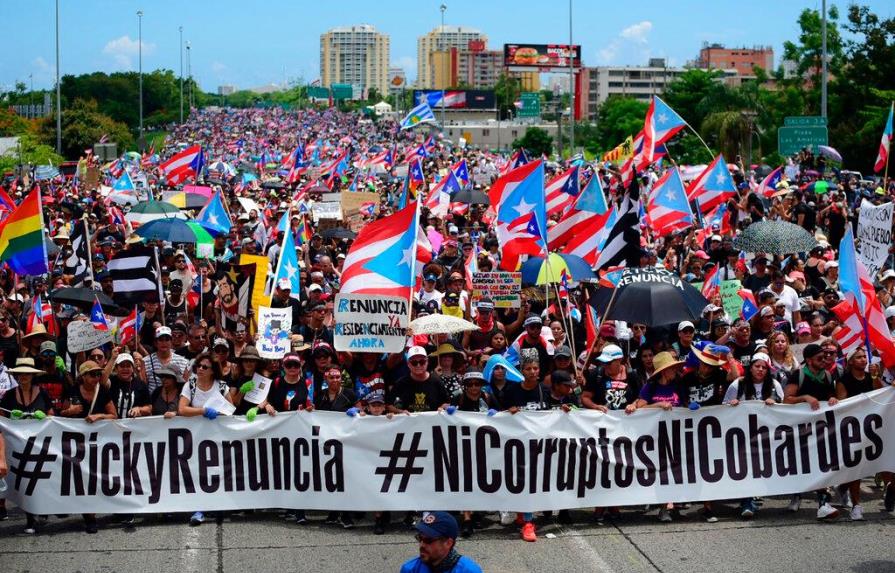 La marcha boricua contra Ricardo Rosselló se fortalece. ¿Quién asume si él renuncia?