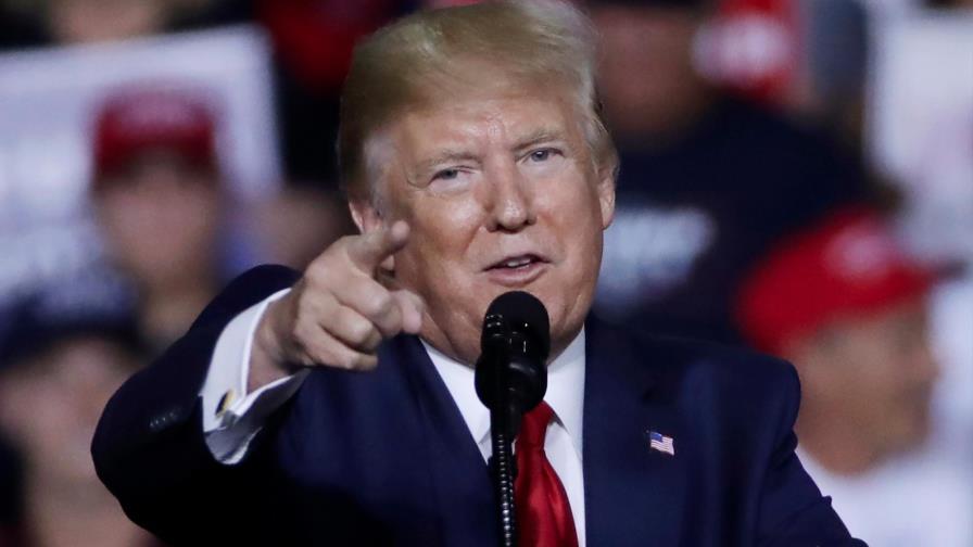 Trump asegura que el éxito de EEUU depende de su reelección