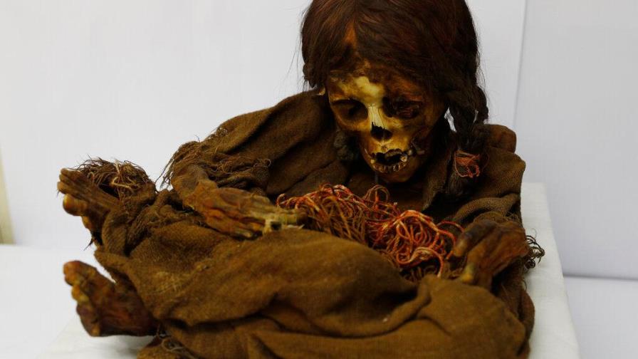 La momia de una niña inca atrae interés en Bolivia La momia de una niña inca atrae interés en Bolivia