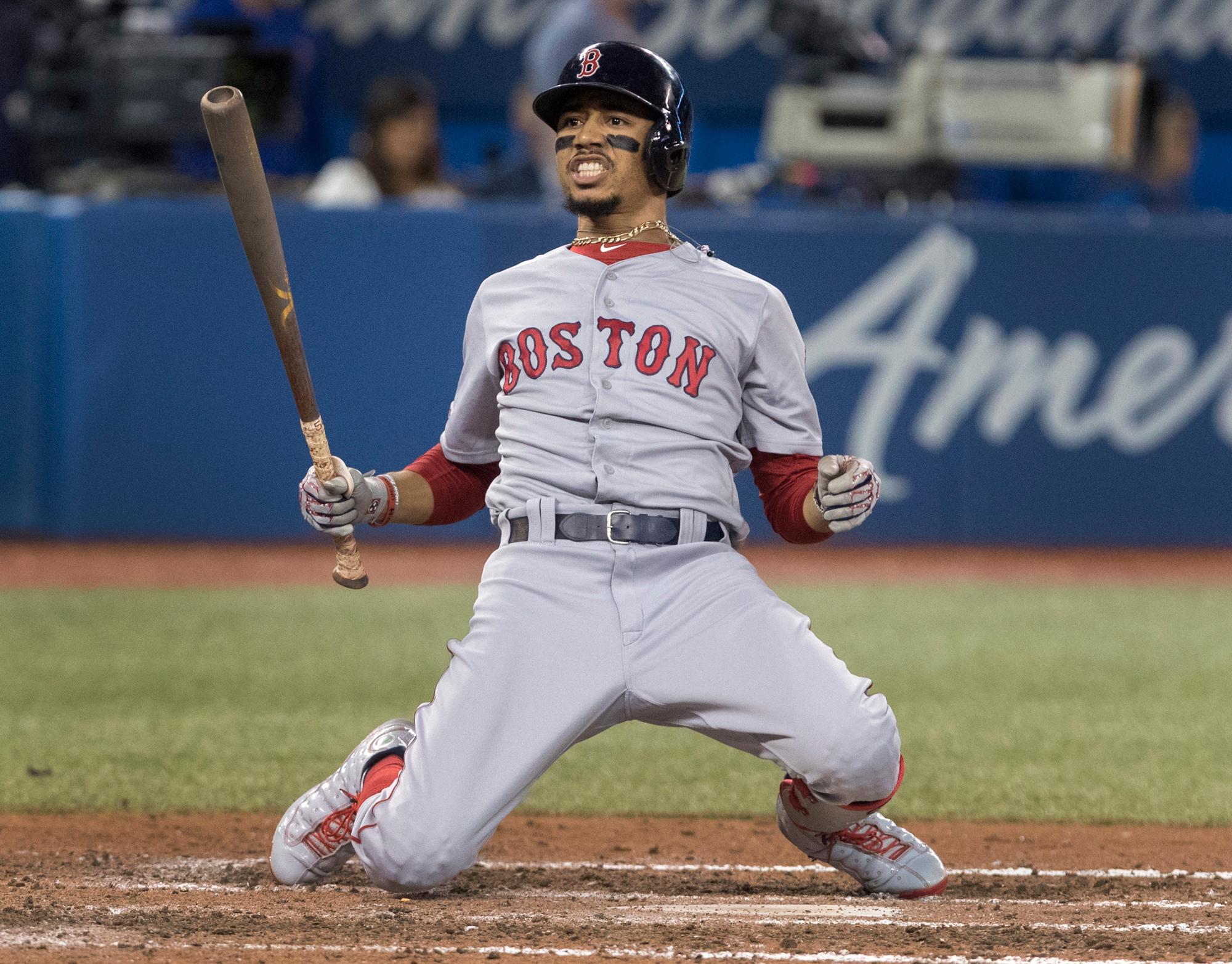 El impresionante tiro de Mookie Betts en Tampa