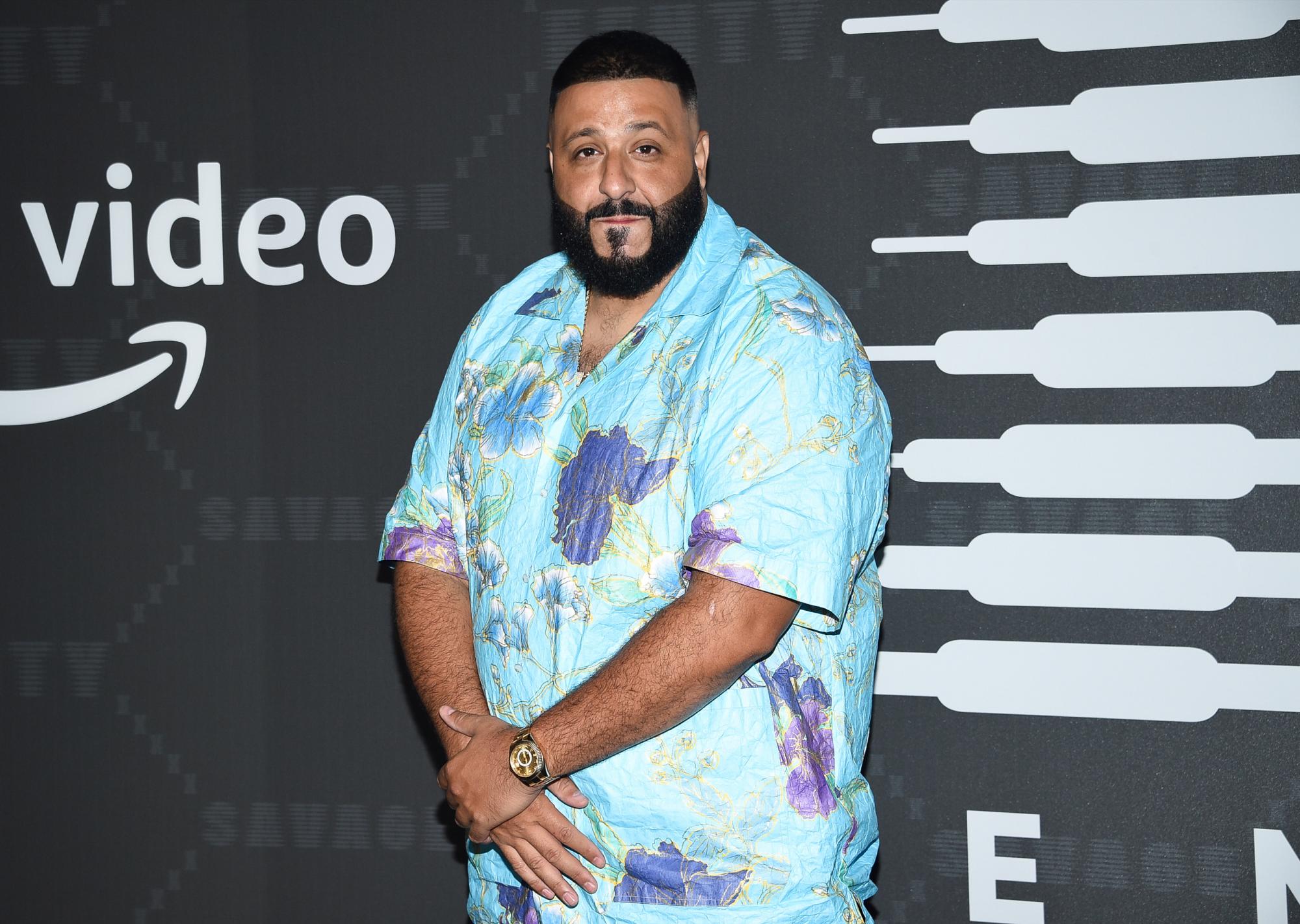 DJ Khaled asiste al desfile de Savage x Fenty de Rihanna en la Semana de la Moda de Nueva York.