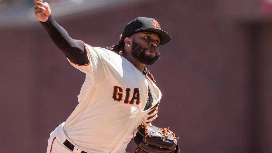 Cueto vuelve a lanzar bien y Gigantes se imponen a Marlins