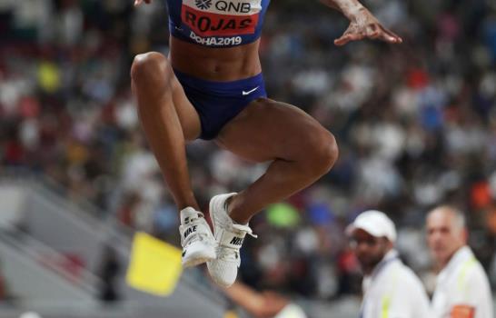 Rojas repite oro para Venezuela en salto triple del Mundial