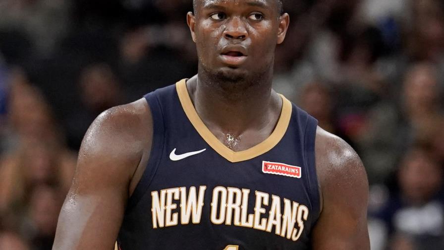 Zion Williamson no inicia en la NBA por lesión en la rodilla