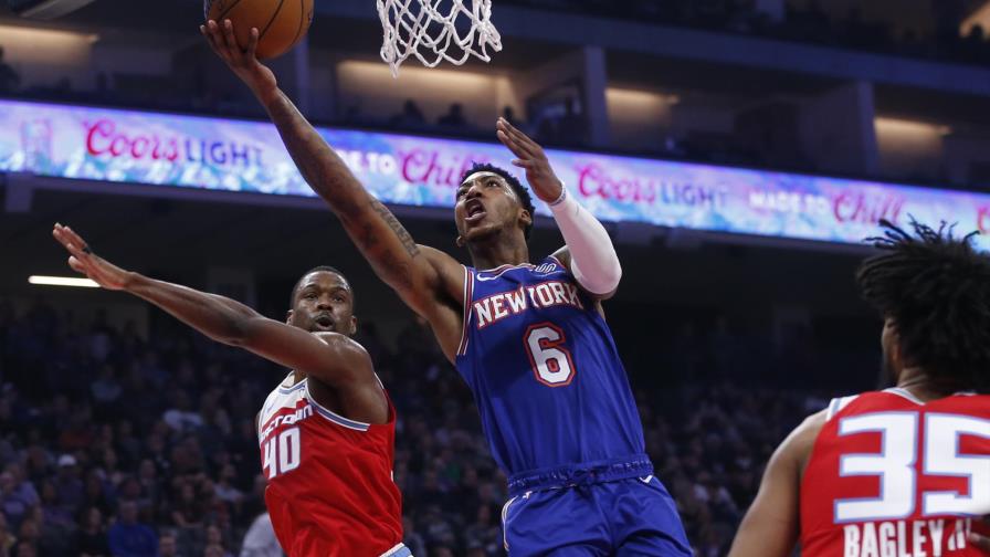 NBA: Knicks remontan 16 tantos en contra y ganan a Kings 