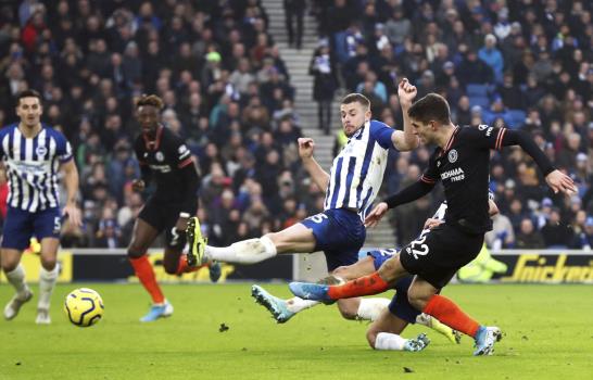 Chelsea empata en Brighton y se queda sin estrenar el 2020 con victoria