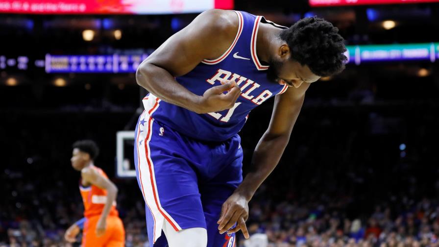 Se activa la alarma en Filadelfia con seria lesión de Joel Embiid