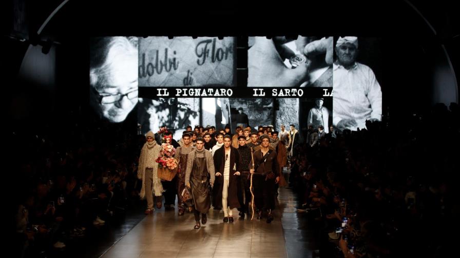 El hombre “artesano” de Dolce & Gabbana llega a las pasarelas de Milán