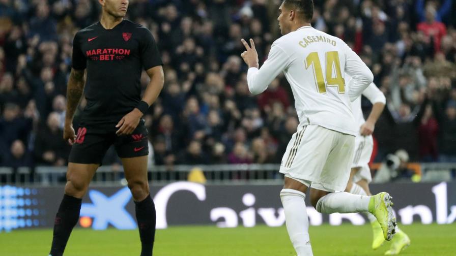 Doblete de Casemiro da triunfo al Real Madrid