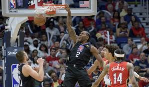 Clippers se apoyan en Leonard y vencen a Pelicans en la NBA