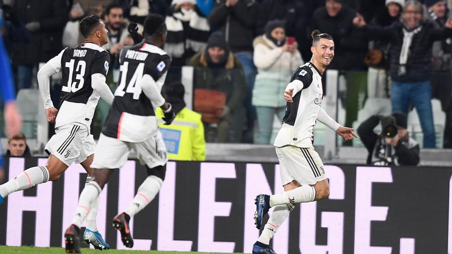 Cristiano marca 2 y la  Juve amplía ventaja sobre Inter