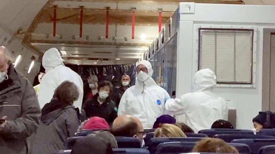 Evacuados del crucero inician una nueva cuarentena en Estados Unidos