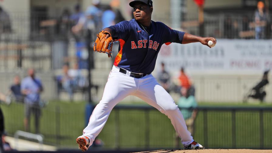 Framber Valdez y Bryan Abreu entre los candidatos al puesto de Justin Verlander