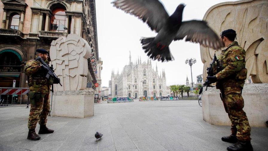 Italia supera los 6,000 muertos pero la cifra cae por segundo día consecutivo