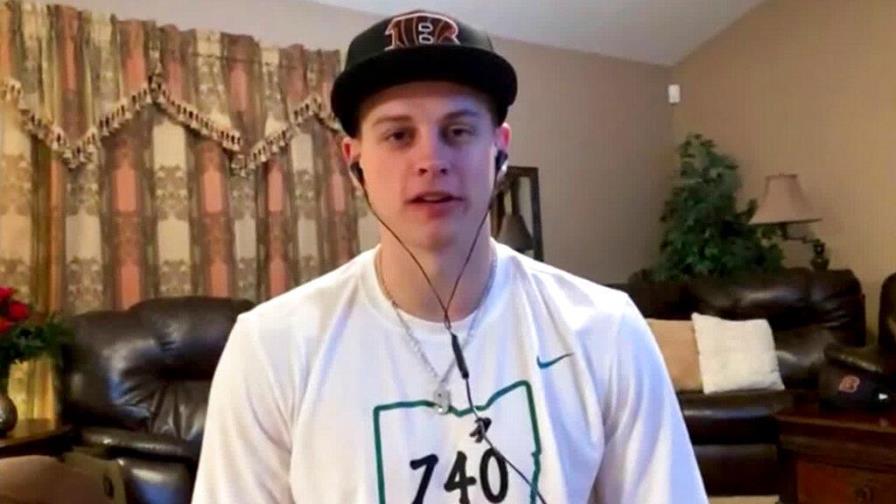 Los Bengals eligen al mariscal Joe Burrow en el sorteo universitario virtual