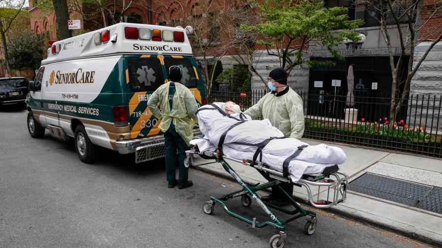 EEUU registra 450 muertes por coronavirus en 24 horas