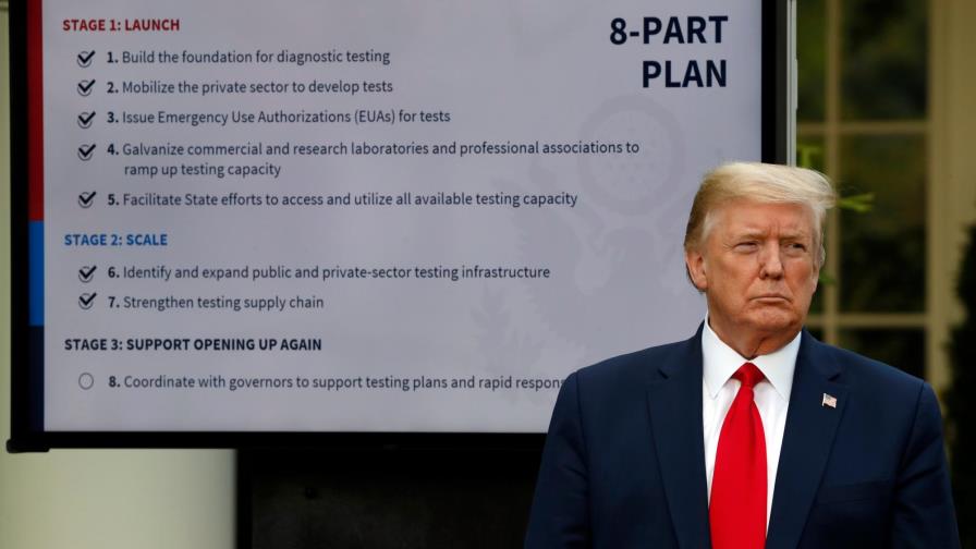 Trump pide la reapertura de centros educativos en EEUU antes de junio