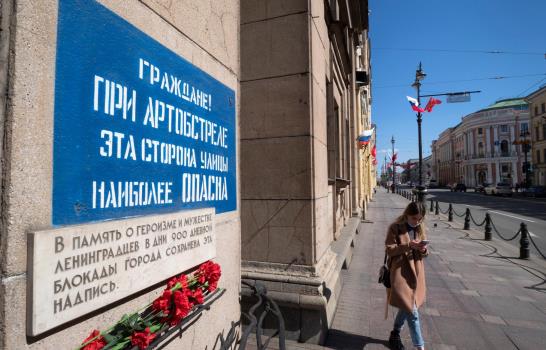 Coronavirus: Rusia sin desfiles, pero tiene sus monumentos