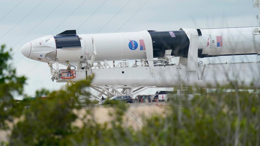 Misión tripulada de la NASA con cápsula de SpaceX está lista para despegar