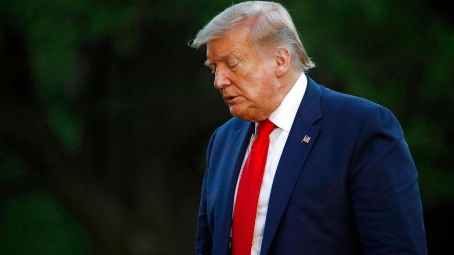 Donald Trump se refugió en búnker de Casa Blanca durante protestas