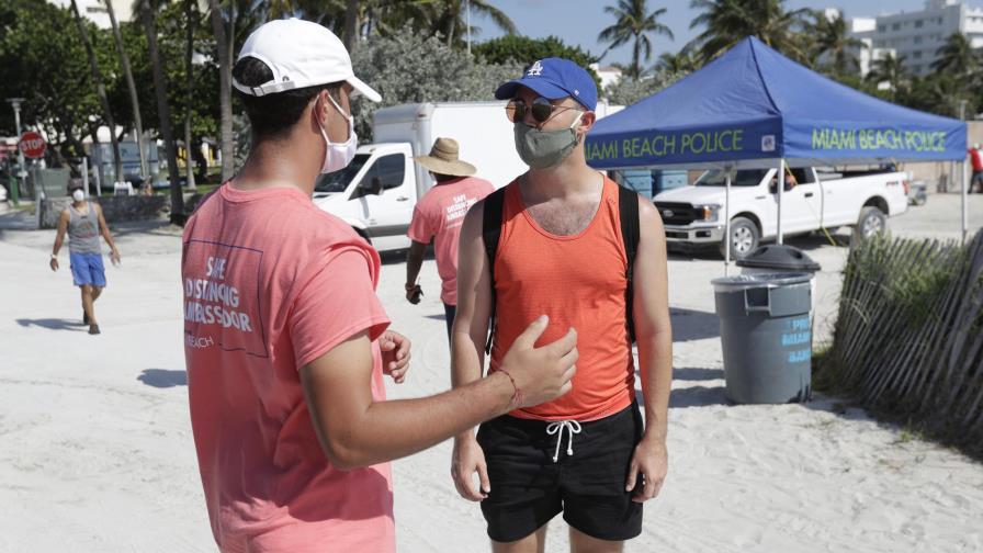 Récord de casos nuevos en un día en Florida: 1.698