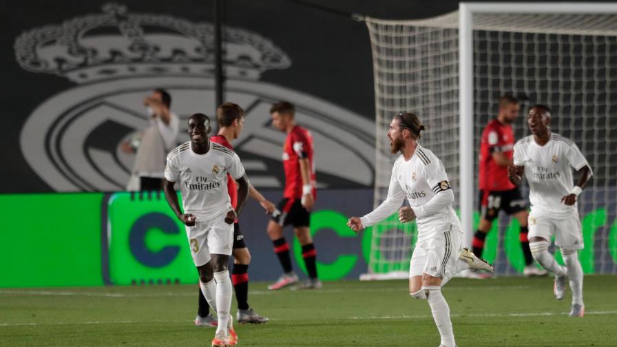 El Madrid solventa la primera defensa del liderato con 2-0 sobre el Mallorca