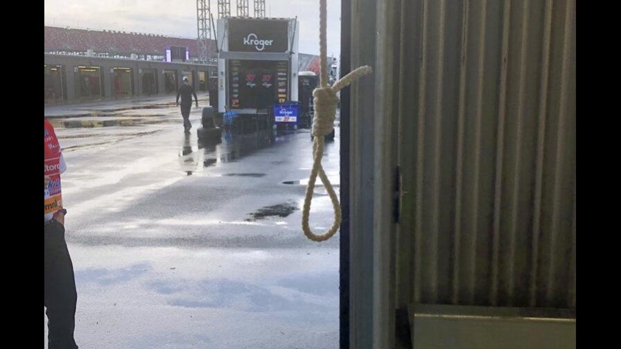 NASCAR publica foto de la soga en garaje de Wallace