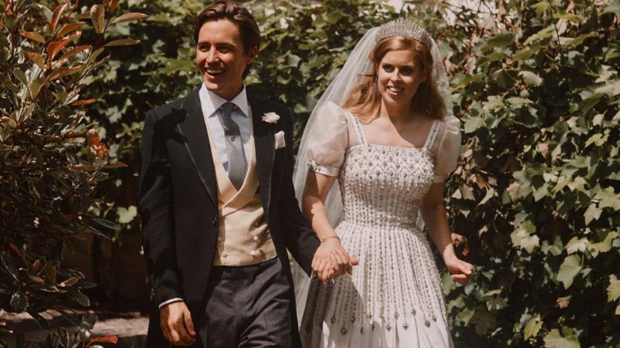 La princesa Beatriz se casa con Edoardo Mapelli Mozzi