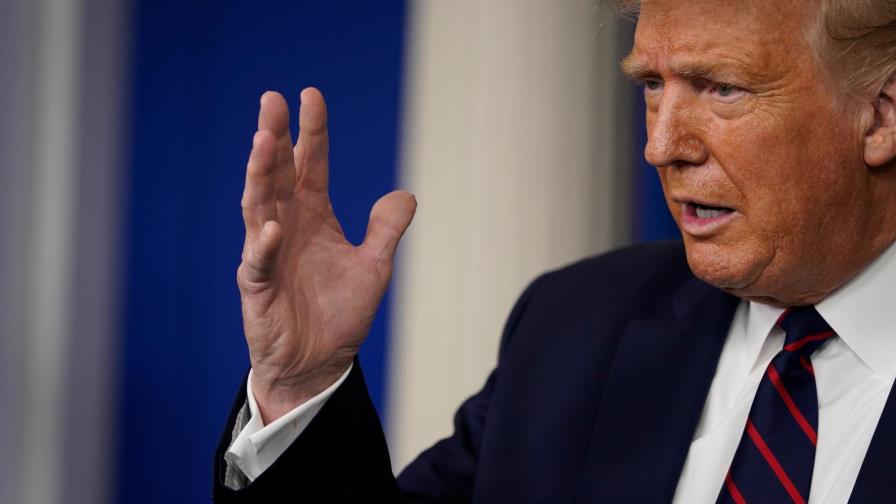 Trump sugiere la idea inédita de un retraso electoral en EE.UU. Trump sugiere la idea inédita de un retraso electoral en EE.UU.