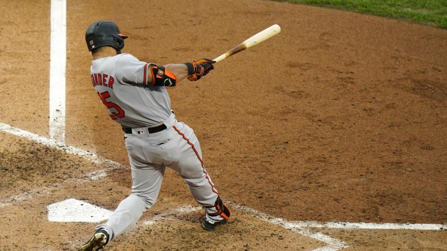 Anthony Santander llama la atención en los Orioles de Baltimore Anthony Santander llama la atención en los Orioles de Baltimore