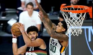 Denver abre los playoffs de la burbuja con victoria sobre Utah a pesar de histórica tarde de Mitchell