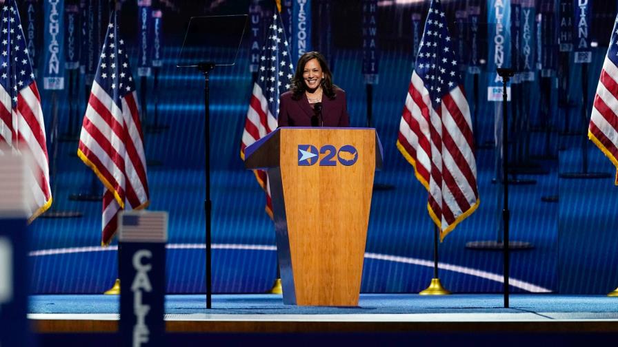 Kamala Harris presenta su “familia moderna” como gran activo de campaña