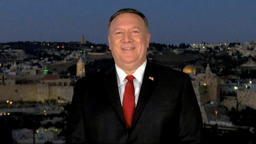 Discurso de Pompeo violó una ley de EEUU, según una queja Discurso de Pompeo violó una ley de EEUU, según una queja