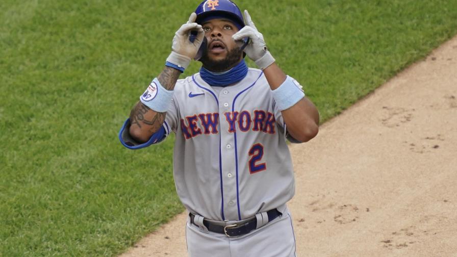 Amed Rosario fue el héroe de los Mets en barrida sobre los Yankees