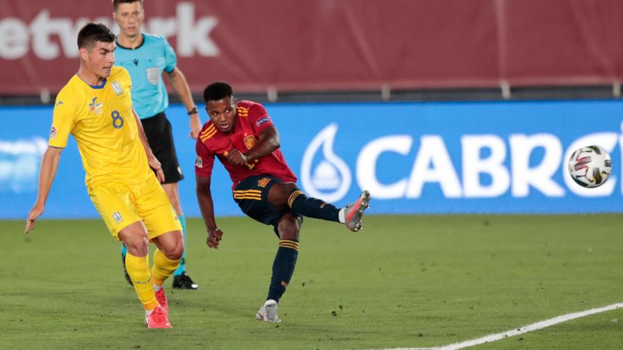 España da un recital 4-0 a Ucrania al ritmo de Ansu Fati España da un recital 4-0 a Ucrania al ritmo de Ansu Fati