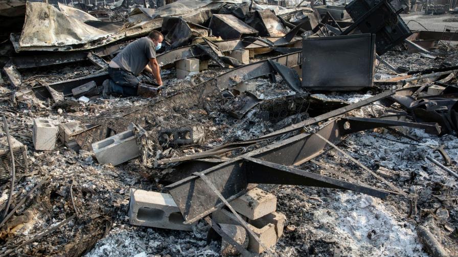 Medio millón de evacuados en Oregón, donde las llamas se acercan a Portland Medio millón de evacuados en Oregón, donde las llamas se acercan a Portland