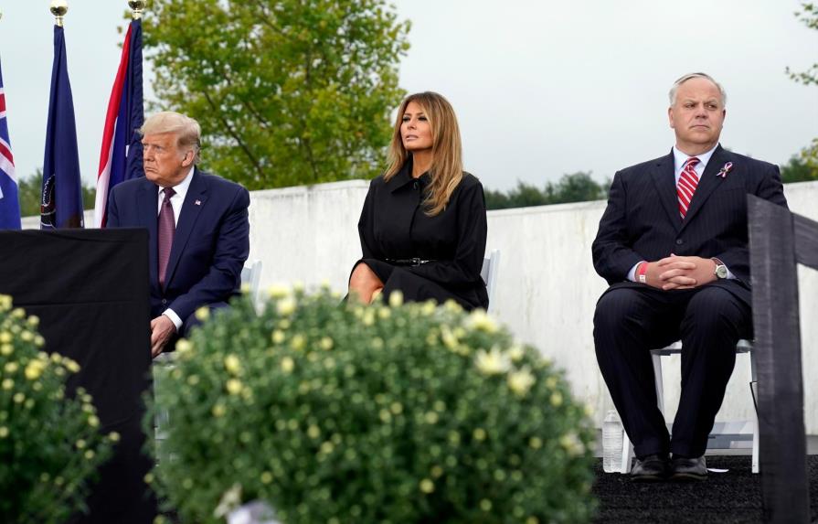 Trump pide “unidad” en el recuerdo de las víctimas del vuelo 93 el 11S