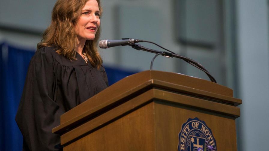 Trump nominará a la jueza Amy Coney Barrett para Supremo, según medios