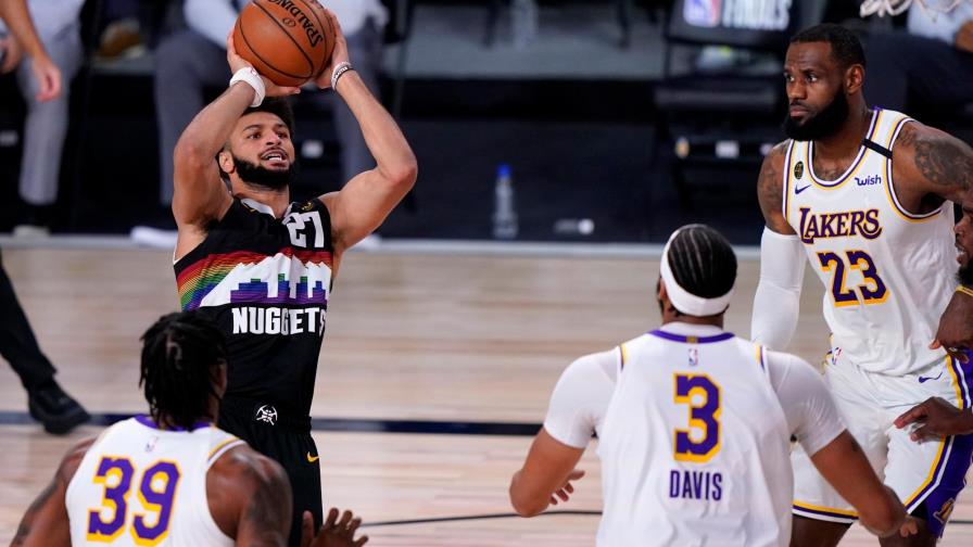 Con Murray encendido, Denver vence a Lakers y se acerca 2-1 en la final de Conferencia Oeste