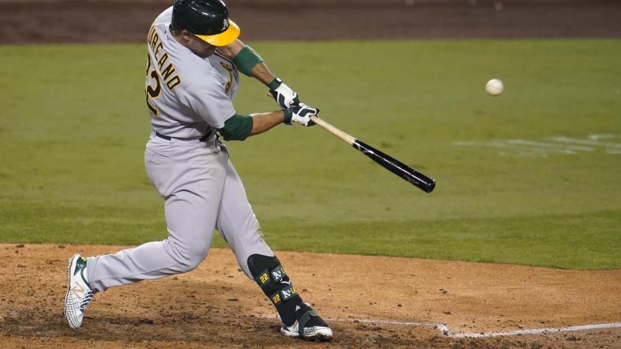 Ramón Laureano decide triunfo para los Atléticos de Oakland