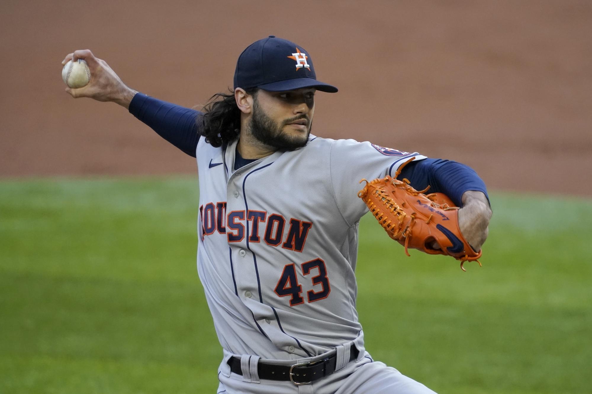 Lance McCullers Jr. será el lanzador que anuncian los Astros de Houston en el partido de hoy. (AP/Tony Gutierrez)