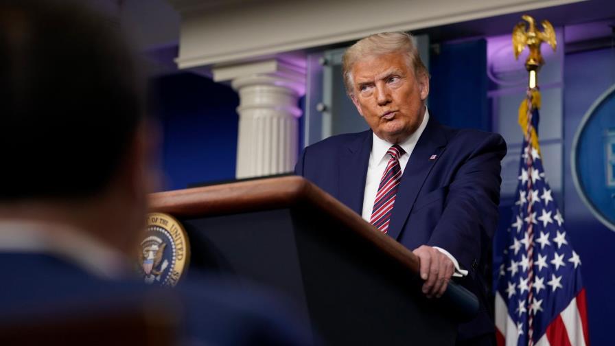 Trump dice haber pagado millones al fisco sin aportar pruebas tras escándalo Trump dice haber pagado millones al fisco sin aportar pruebas tras escándalo