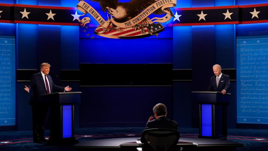 Trump y Biden intercambian ataques antes de un debate de alta tensión en EEUU