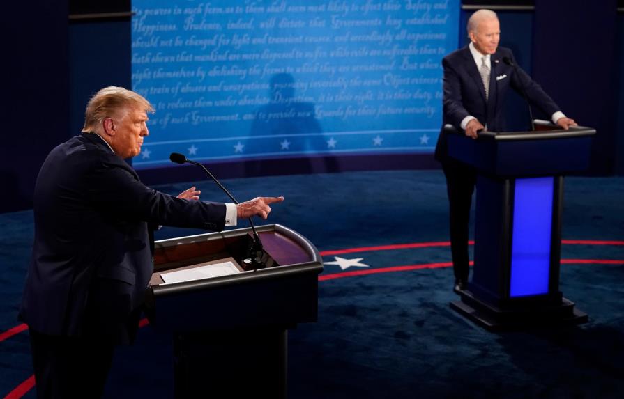 Caótico debate no cambia el panorama electoral de EEUU