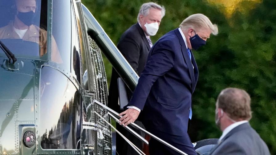 Trump “no está fuera de peligro” pese a salir del hospital, dice su médico Trump “no está fuera de peligro” pese a salir del hospital, dice su médico