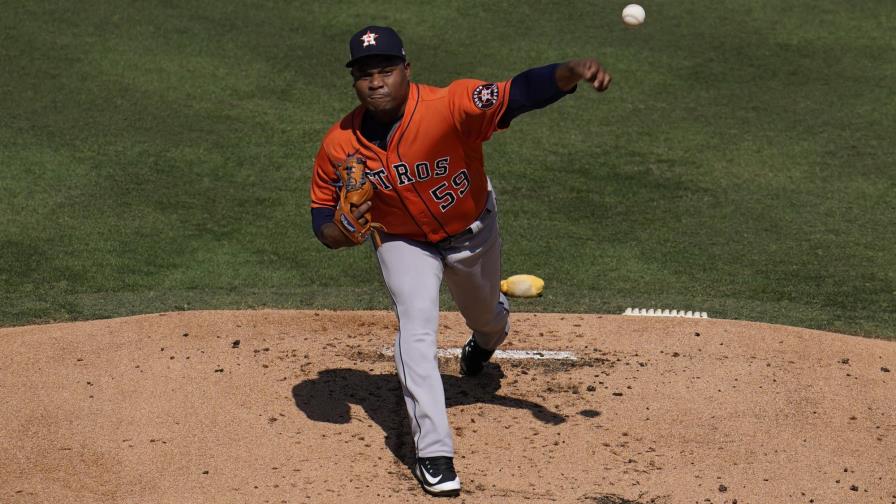 Lanzador dominicano abrirá por los Astros el primer juego de la Serie de Campeonato