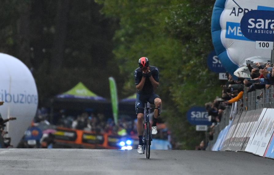 Victoria en solitario de Filippo Ganna en quinta etapa del Giro