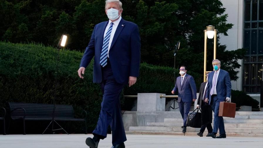 Trump ya ha generado anticuerpos contra Covid, según su médico